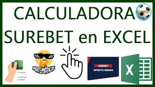 😜 APUESTA SEGURA o SUREBET Calculadora de surebet en Excel 😜 [upl. by Araeic695]