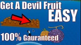 How to easily find Devil Fruits  One Piece Bizarre Adventures  ROBLOX [upl. by Ycinuq164]