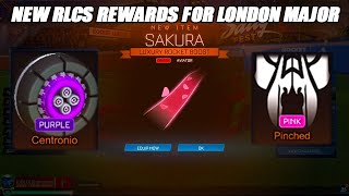 NEW London Major RLCS Fan Rewards In Rocket League  Rocket League Update [upl. by Abana]