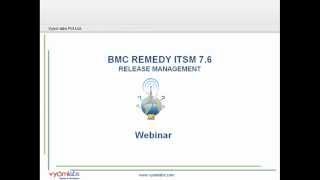 Achieve Release Deployment Process Excellence with BMC Remedy ITSM [upl. by Euv]