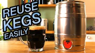 How to Easily Reuse Mini Kegs for Homebrew [upl. by Raab462]