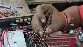 Erickshaw controller repairing 5 volt problem  program IC short [upl. by Humble596]