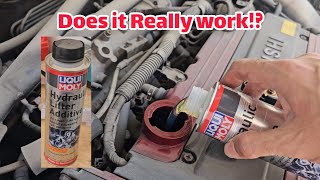 liqui Moly Lifter Additive in my Evo 8 [upl. by Lorianna667]