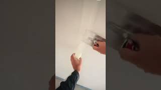 Drywall walls Q1 spatulas shots satisfying [upl. by Fini969]