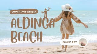 Busy Aldinga Beach on Boxing Day South Australia [upl. by Sateia]