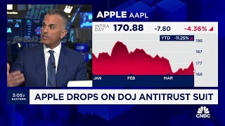 Selling your Apple shares based on DOJ suit is a mistake warns Virtus’ Joe Terranova [upl. by Allveta]