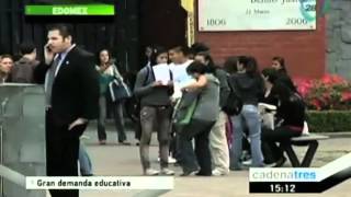 Mucho jóvenes emigran del Estado de México al DF para estudiar en la UNAM [upl. by Kiel368]