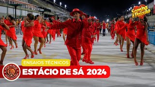 Estácio de Sá 2024  Largada  Ensaio Técnico [upl. by Torbart]