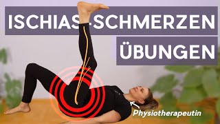 5 Minuten  3 Besten Übungen  Nervengleiten bei IschiasSchmerzen zum Mitmachen [upl. by Brantley926]