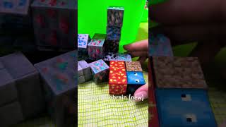 Minecraft magnet block toys [upl. by Letnom]