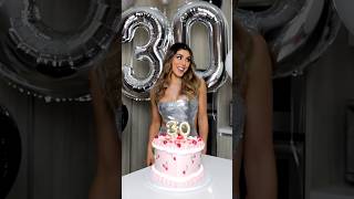 ASÍ CELEBRE MIS 30 AÑOS ✨💕🎂🤩 birthday birthdaycelebration birthdaycake birthdayvlog hbd [upl. by Pallas]