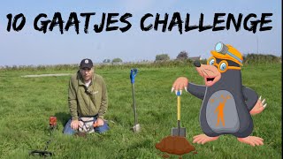 Metaaldetectie tien gaatjes challenge [upl. by Rafi]