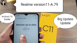 realme c11 new software updateNew version 11A79 [upl. by Saixela275]