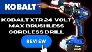 Kobalt XTR 24volt 12 Brushless Cordless Drill Full Review [upl. by Acinonrev]