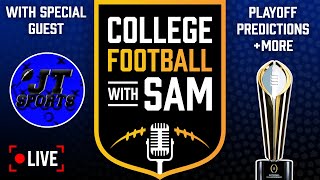 CFWS Live Ep 6  Week 10 Predictions  Big Ten Football  CFP Picks  More with JTSports [upl. by Eimaral]