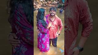 Shashi became fish😂 shorts shortsindia telugu teluguvlogs waterfall gokarnatrip travelvlog [upl. by Dagny962]