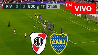 🔴 River Plate VS Boca EN VIVO  Superclásico Copa de la Liga [upl. by Atews]