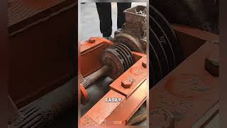 Useful tool large hydraulic puller Satisfying jobs and machinery in the world satisfying shorts [upl. by Anerat]