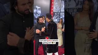 😱Omg Saif Ali Khan And Ranbir Kapoor Can You Guess Whats Going On shorts bollywood [upl. by Annaor58]