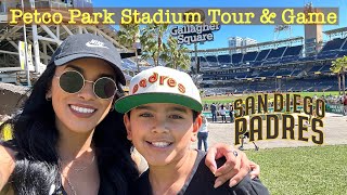 Petco Park Stadium Tour and Game [upl. by Phi]