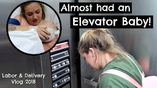 40 MINUTE SCARY FAST LABOR  LABOR amp DELIVERY VLOG  RAINBOW BABY [upl. by Ailegna]