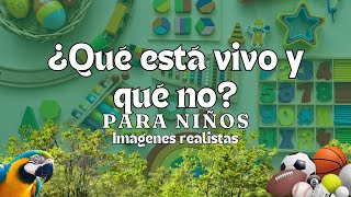 Seres Vivos e Inertes ¿Qué los Hace Diferentes  Video Educativo para Niños  Montessori Momers [upl. by Repsac]