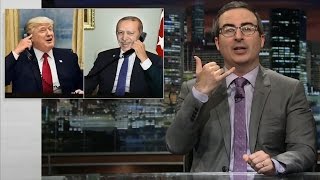 John Oliver  Erdogans Referendum [upl. by Ettellocin]