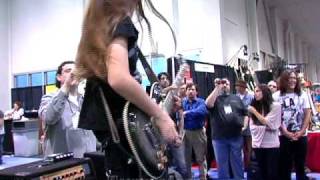 Jack Ripper at NAMM 2009 for Washburn Guitars [upl. by Adlog]