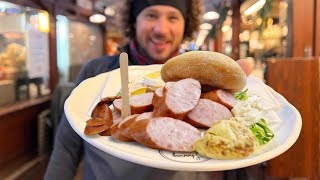 Probando comida callejera en ESLOVENIA  Amor por las salchichas 🇸🇮🌭 [upl. by Cruz]