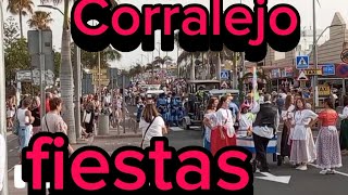 Corralejo fiestas🏵️🥳🏵️ [upl. by Soluk137]