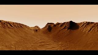 ✔ POV Flying Mars Virtual Tour Ground Level  Cool Continuous Flight [upl. by Marilee]