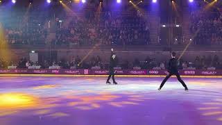 Stéphane Lambiel and Deniss Vasiljevs Music on Ice 2024 Final duet 1day [upl. by Estell630]