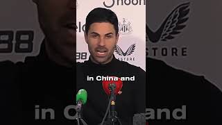 🤔Mikel Arteta’s post match interview “It is embarrassing arsenal [upl. by Nymrak99]