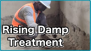 Dryrod Damp Proofing  Building A House In Ghana  Episode 23 [upl. by Atikan]