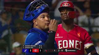 Resumen  Leones del Escogido vs Tigres del Lice ¡QUE JUEGO  Serie Regular 26112024 [upl. by Aihcrop]