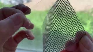 Window screen repair tape [upl. by Sim980]