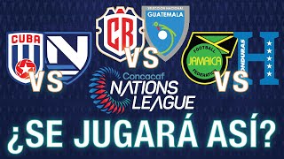 ¿CONTRA QUIÉNES JUGARÁN LAS SELECCIONES DE LA LIGA A  LIGA DE NACIONES CONCACAF [upl. by Azmah]