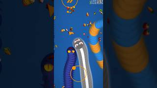 Wormszone Magic🐍 Game play Short snack worms youtubeshort slitheriowormatiogames [upl. by Dotty]