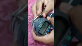 How to replace a Mitutoyo thickness gauge battery  MITUTOYO GAUGE [upl. by Lawford]