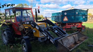 IWAN w trasie sprzedaż kamieni i zimowanie Fergusona PRZEMOTRAKTOR tractor automobile machine [upl. by Leuqcar401]