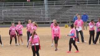 SHS Powder Puff Football game 2013 [upl. by Ronyar]