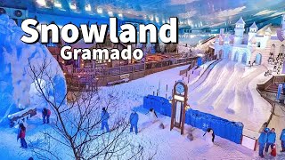 Snowland Gramado  Parque de neve artificial [upl. by Ahsilif]