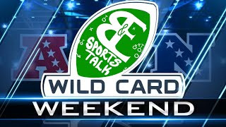 PREDICTING NFL SUPER WILDCARD WEEKEND  BampE Playoff Breakdown [upl. by Lleon]