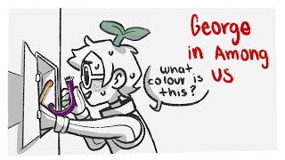 GeorgeNotFound being colorblind in Among US ANIMATIC [upl. by Sobel221]