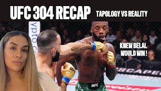 UFC 304 Recap amp My Tapology Picks vs What Really Happened [upl. by Iem]