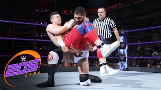 TJP vs Ariya Daivari WWE 205 Live Sept 5 2017 [upl. by Nohcim791]