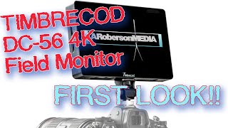 quotCHEAPquot 115 TIMBRECODViltrox DC56 56quot 4K Field Monitor FIRST LOOK WalkThru and Pros amp Cons [upl. by Steffie]