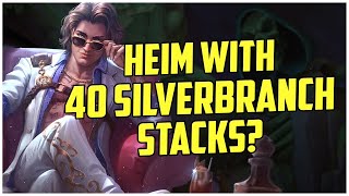 HEIM WITH 40 SILVERBRANCH STACKS S11 SMITE RANKED [upl. by Aihsia]