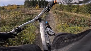 Hahnenklee Bikepark ALine Jumpline Flowline BikerX Erstes Video [upl. by Isis]