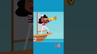 A Sailor Went To Sea kidssongs shorts supersimplesongs [upl. by Idur]